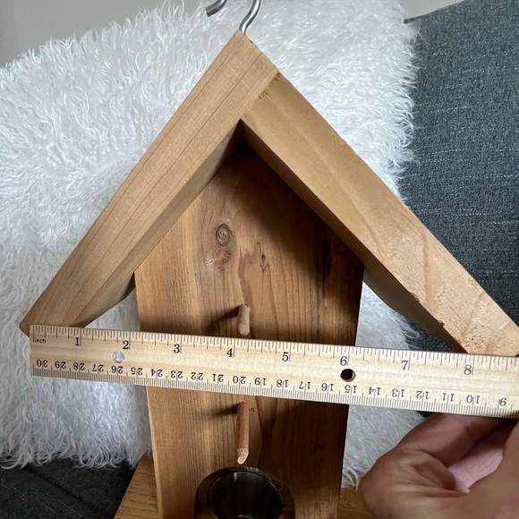 🎉HP🎉Cedar Oriole Feeder, Handmade with hook and metal jelly holder. - Picture 12 of 16